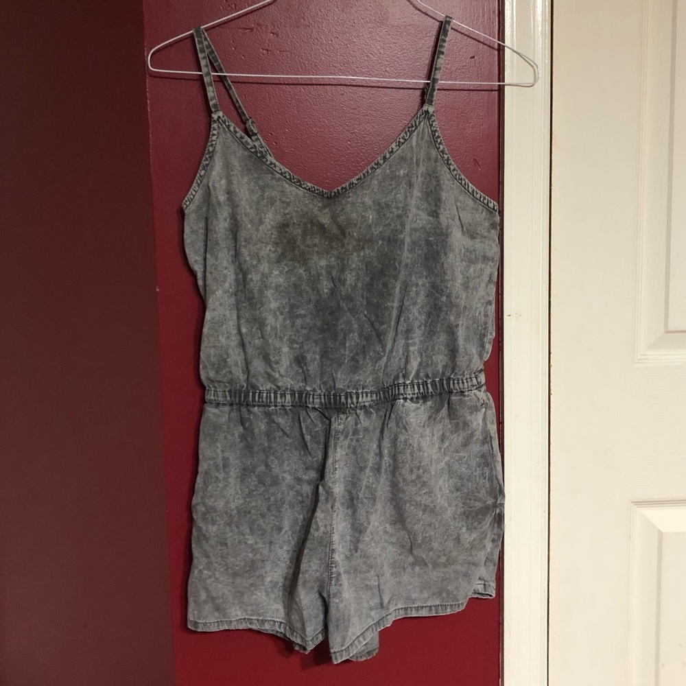 💝Denim Washed Romper!!💝